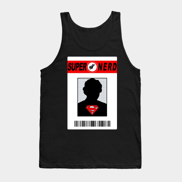 Supernerd Tank Top by JohnLucke